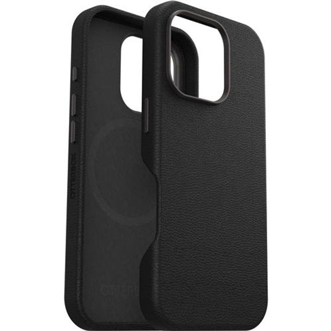 Otterbox - iPhone 16 Pro Hülle - Outdoor Cover - mit MagSafe - Kaktus Leder Series - schwarz