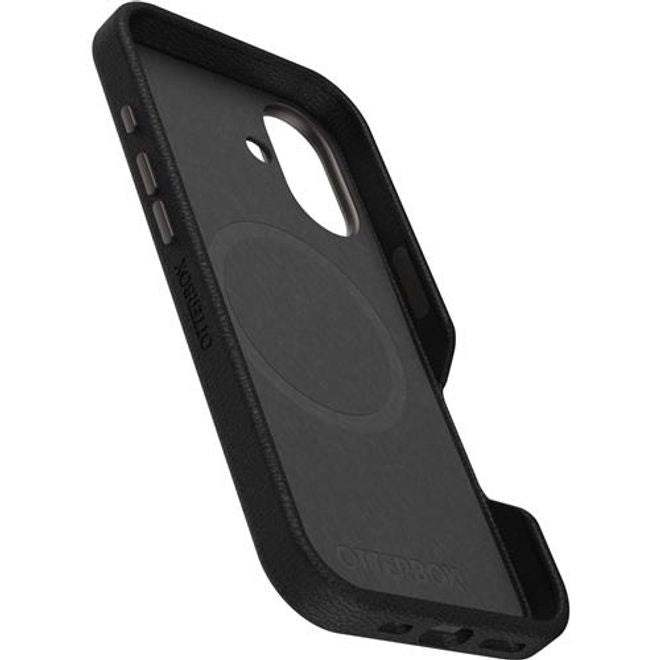 Otterbox - iPhone 16 Hülle - Outdoor Cover - mit MagSafe - Kaktus Leder Series - schwarz
