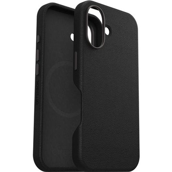 Otterbox - iPhone 16 Hülle - Outdoor Cover - mit MagSafe - Kaktus Leder Series - schwarz