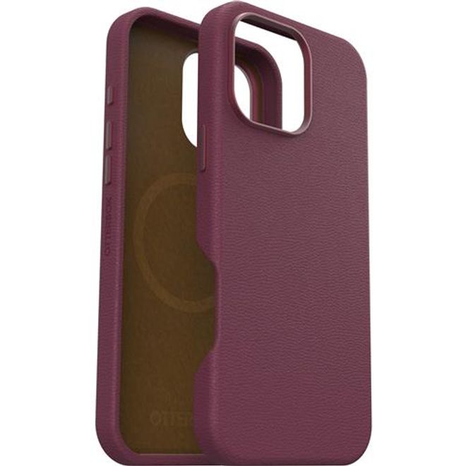 Otterbox - iPhone 16 Pro Max Hülle - Outdoor Cover - mit MagSafe - Kaktus Leder Series - rot
