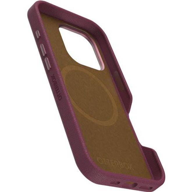 Otterbox - iPhone 16 Pro Hülle - Outdoor Cover - mit MagSafe - Kaktus Leder Series - rot