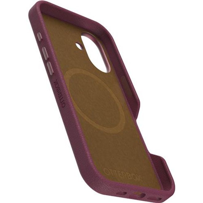 Otterbox - iPhone 16 Hülle - Outdoor Cover - mit MagSafe - Kaktus Leder Series - rot