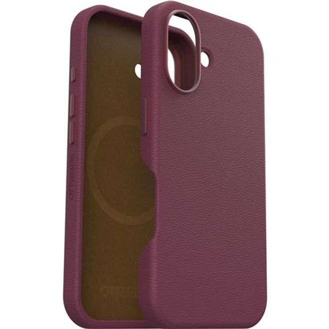 Otterbox - iPhone 16 Hülle - Outdoor Cover - mit MagSafe - Kaktus Leder Series - rot