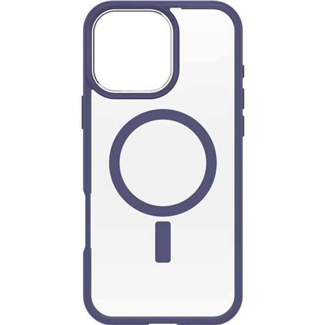 Otterbox - iPhone 16 Pro Max Hülle - Outdoor Cover - mit MagSafe - REACT Series - transparent/purpur