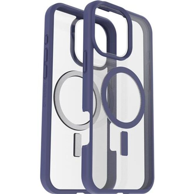 Otterbox - iPhone 16 Pro Max Hülle - Outdoor Cover - mit MagSafe - REACT Series - transparent/purpur