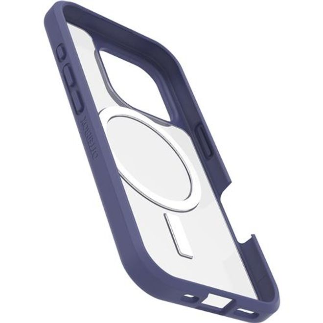 Otterbox - iPhone 16 Pro Hülle - Outdoor Cover - mit MagSafe - REACT Series - transparent/purpur
