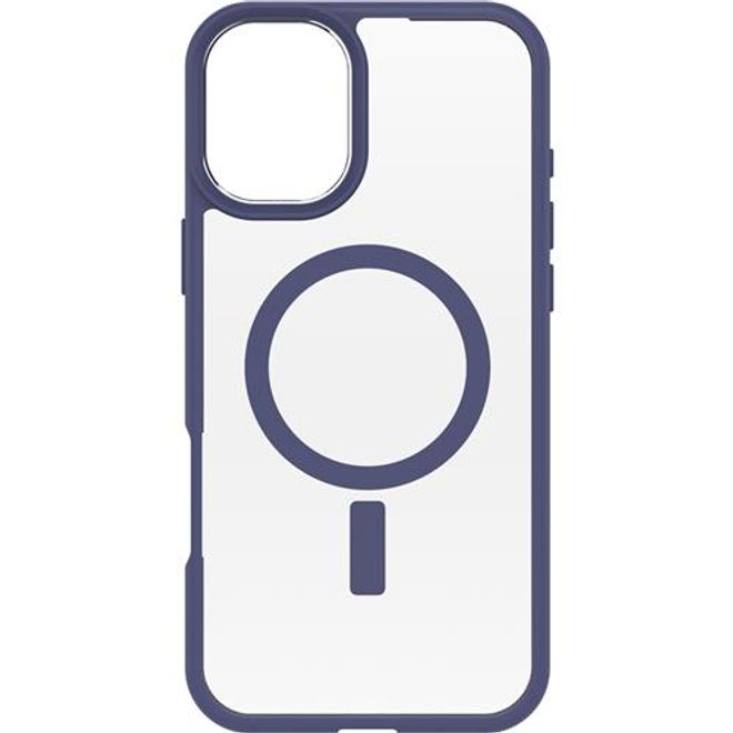 Otterbox - iPhone 16 Plus Hülle - Outdoor Cover - mit MagSafe - REACT Series - transparent/purpur