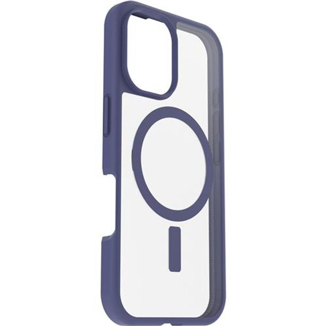 Otterbox - iPhone 16 Hülle - Outdoor Cover - mit MagSafe - REACT Series - transparent/purpur