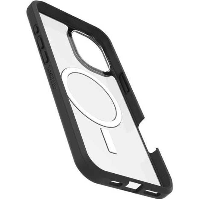 Otterbox - iPhone 16 Plus Hülle - Outdoor Cover - mit MagSafe - REACT Series - transparent/schwarz