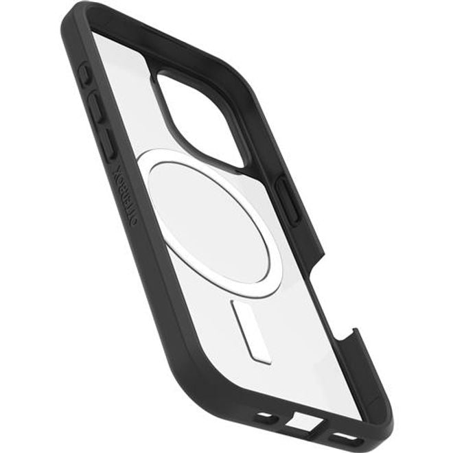 Otterbox - iPhone 16 Hülle - Outdoor Cover - mit MagSafe - REACT Series - transparent/schwarz