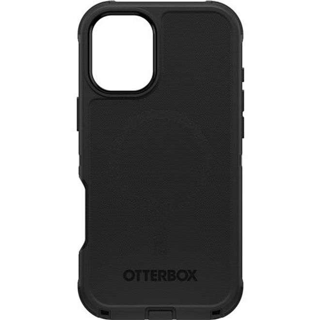 Otterbox - iPhone 16 Plus Handyhülle - Outdoor Cover - mit MagSafe - Defender Series - schwarz