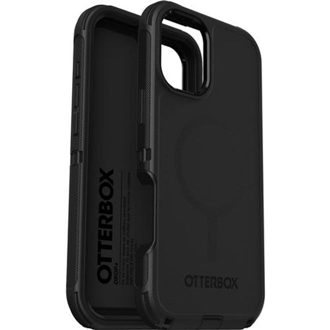 Otterbox - iPhone 16 Plus Handyhülle - Outdoor Cover - mit MagSafe - Defender Series - schwarz