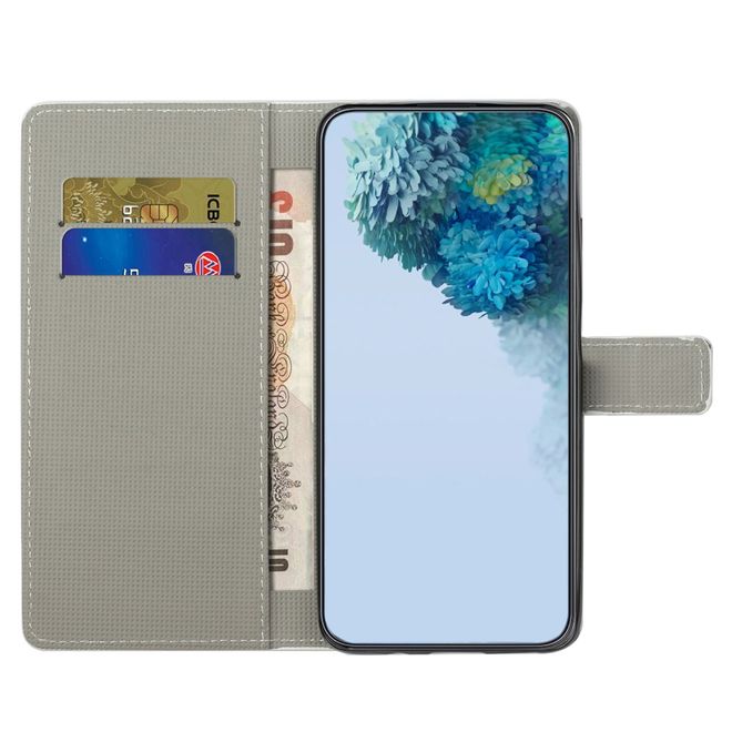 Samsung Galaxy S24 FE Handy Hülle - Leder Bookcover Image Series - Lotus Blume