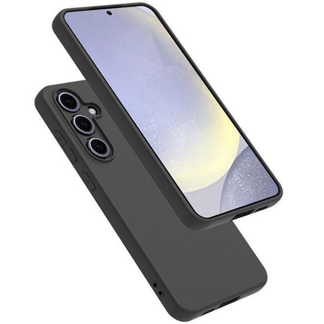 Samsung Galaxy S24 FE Hülle - Softcase TPU Series - schwarz