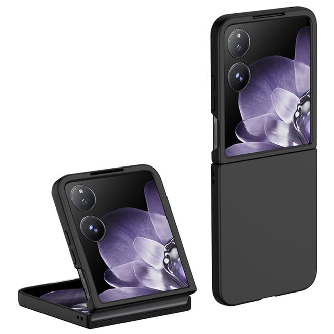 Xiaomi Mix Flip Hülle - Skin-Touch Ultra Slim Hardcase - schwarz