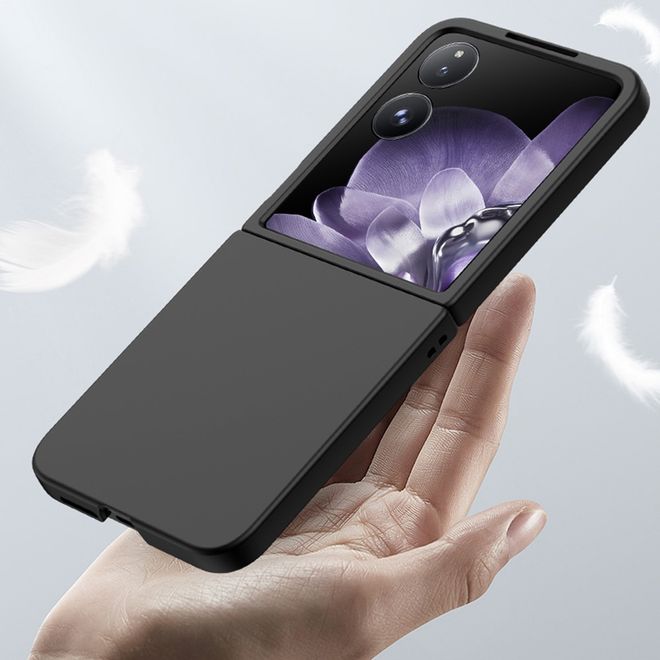 Xiaomi Mix Flip Hülle - Skin-Touch Ultra Slim Hardcase - schwarz