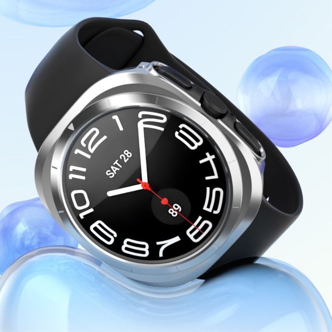 Samsung Galaxy Watch Ultra (47mm) Schutzhülle Hardcase - schwarz