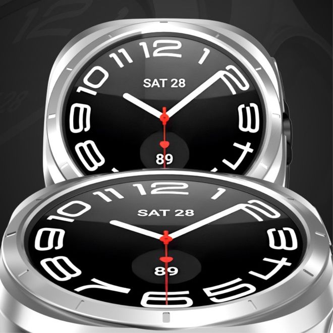 Samsung Galaxy Watch Ultra (47mm) Schutzhülle Hardcase - schwarz