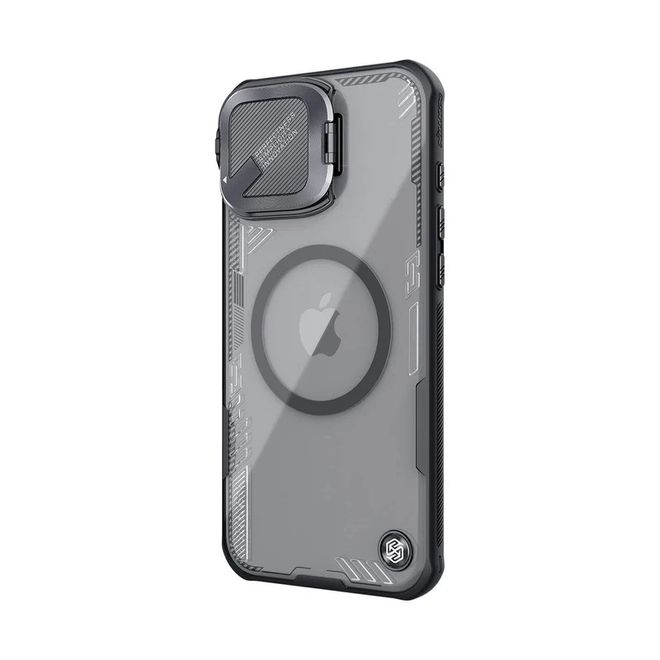 Nillkin - iPhone 16 Hülle - Bio PC Hardcase - MagSafe kompatibel - Iceblade Prop Series - schwarz