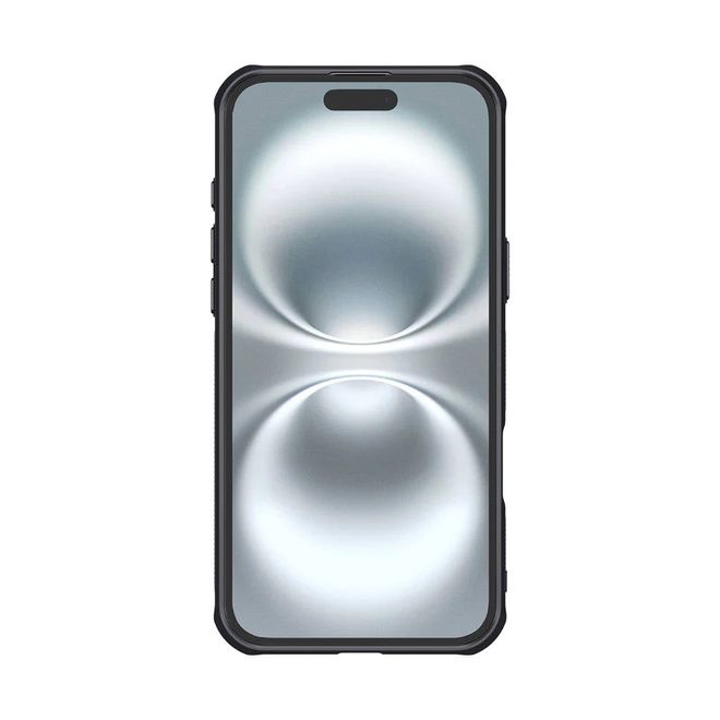 Nillkin - iPhone 16 Hülle - Bio PC Hardcase - MagSafe kompatibel - Iceblade Prop Series - schwarz