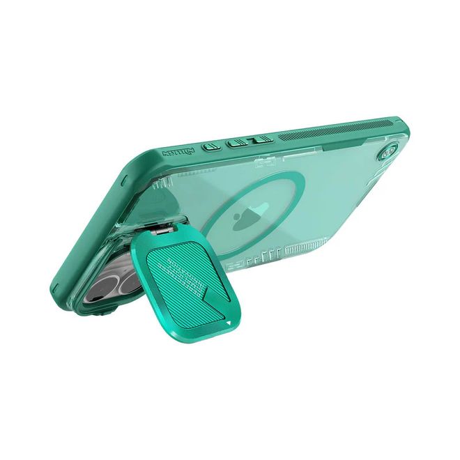 Nillkin - iPhone 16 Hülle - Bio PC Hardcase - MagSafe kompatibel - Iceblade Prop Series - grün