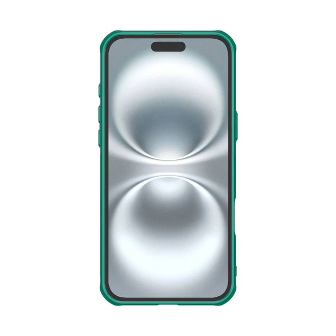Nillkin - iPhone 16 Hülle - Bio PC Hardcase - MagSafe kompatibel - Iceblade Prop Series - grün