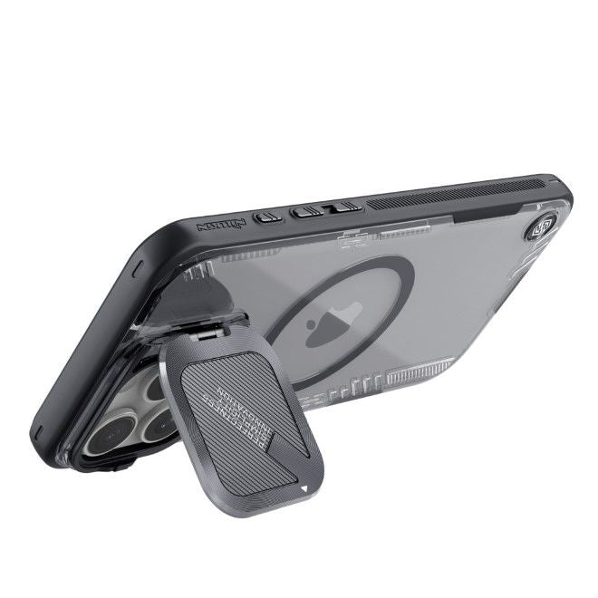 Nillkin - iPhone 16 Pro Hülle - Bio PC Hardcase - MagSafe kompatibel - Iceblade Prop Series - schwarz