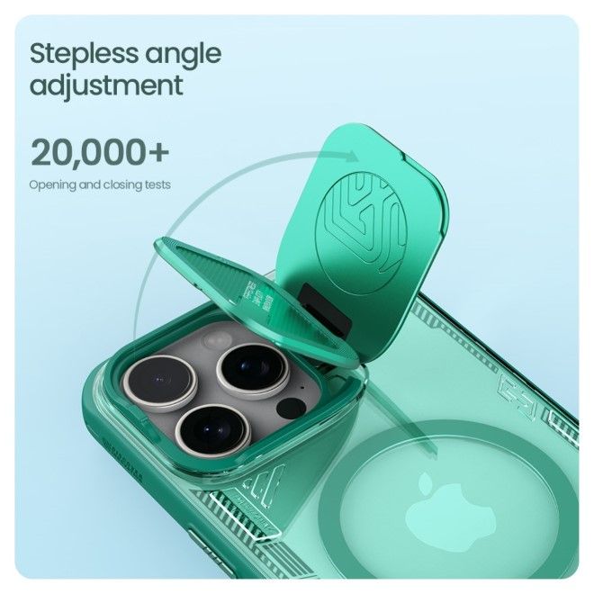 Nillkin - iPhone 16 Pro Max Hülle - Bio PC Hardcase - MagSafe kompatibel - Iceblade Prop Series - schwarz