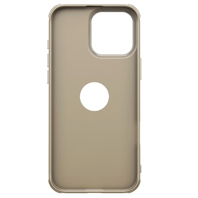 Nillkin - iPhone 16 Pro Hülle - Kunststoff Case - Super Frosted Shield Pro Series - gold