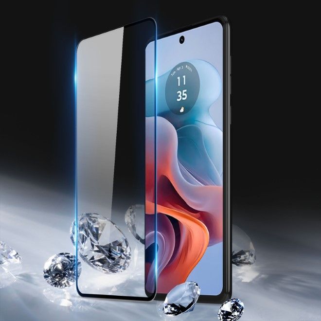 Dux Ducis - Motorola Moto G34 / G45 Schutzglas Displayschutz - 10D-O Series - schwarz