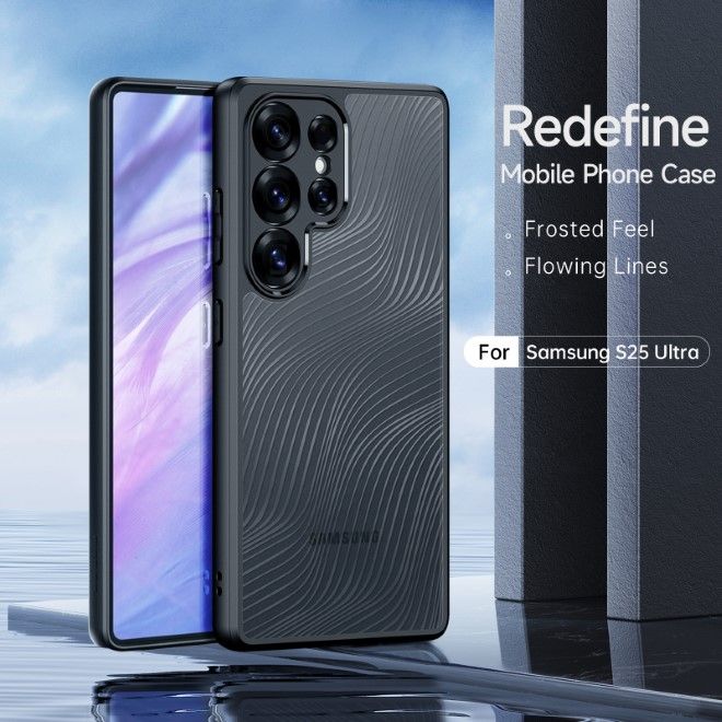 Dux Ducis - Samsung Galaxy S25 Ultra Hülle - Hardcase - Aimo Series - schwarz