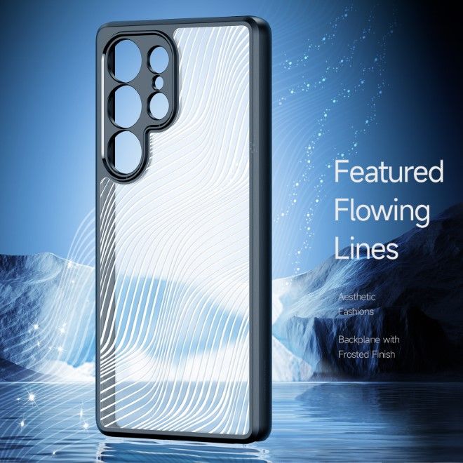 Dux Ducis - Samsung Galaxy S25 Ultra Hülle - Hardcase - Aimo Series - schwarz