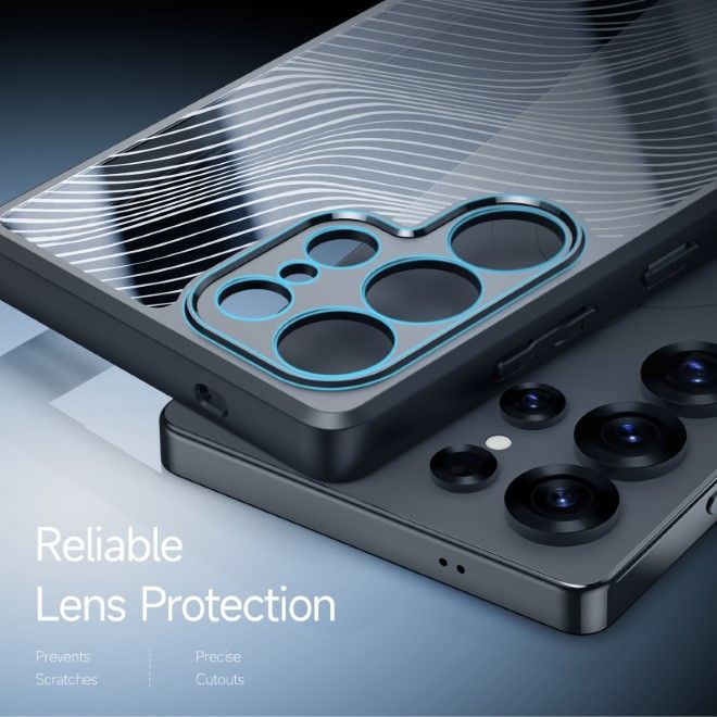 Dux Ducis - Samsung Galaxy S25 Ultra Hülle - Hardcase - Aimo Series - schwarz