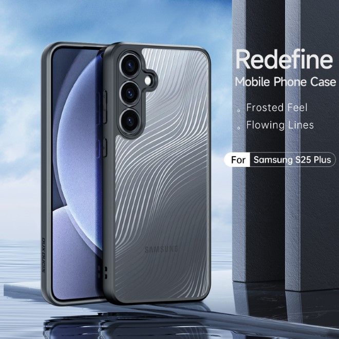 Dux Ducis - Samsung Galaxy S25+ Hülle - Hardcase - Aimo Series - schwarz