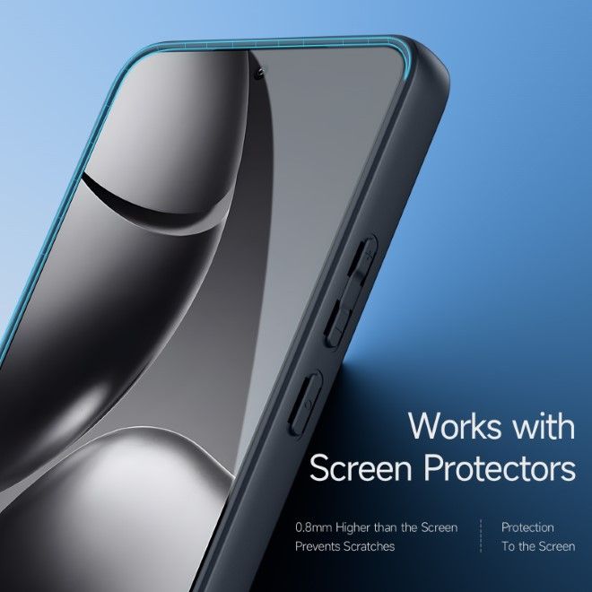 Dux Ducis - Xiaomi 14T Hülle - Hardcase - Aimo Series - schwarz