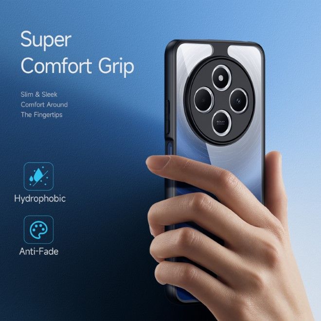 Dux Ducis - Xiaomi Redmi 14C Hülle - Hardcase - Aimo Series - schwarz