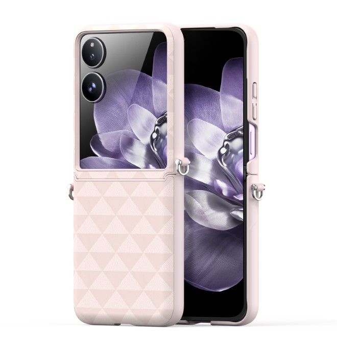 Dux Ducis - Xiaomi Mix Flip Hülle - Leder Hardcase - Fitt Series - rosa