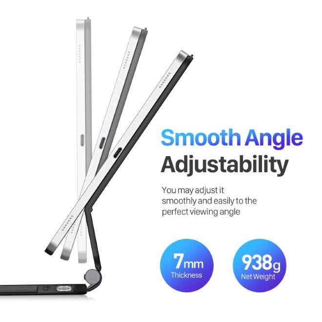 Dux Ducis - Samsung Galaxy Tab S10+ / S9+ / S9 FE+ Tastatur Hülle - Keyboard Case - MK Series - schwarz