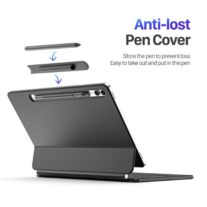 Dux Ducis - Samsung Galaxy Tab S10+ / S9+ / S9 FE+ Tastatur Hülle - Keyboard Case - MK Series - schwarz