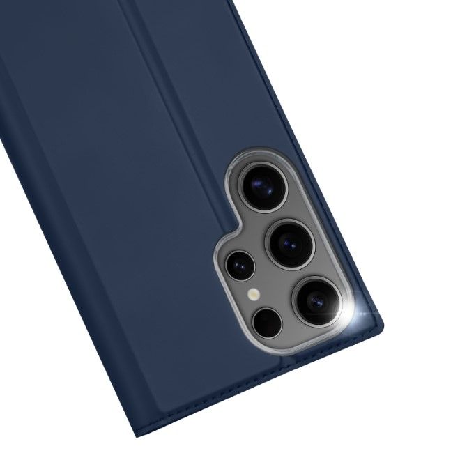 Dux Ducis - Samsung Galaxy S25 Ultra Hülle - Handy Bookcover - Skin Pro Series - blau