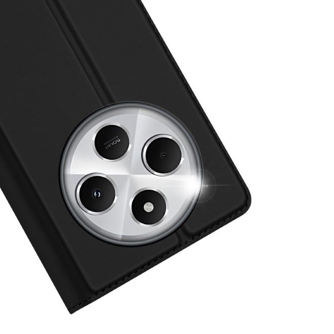 Dux Ducis - Xiaomi Redmi 14C Hülle - Handy Bookcover - Skin Pro Series - schwarz