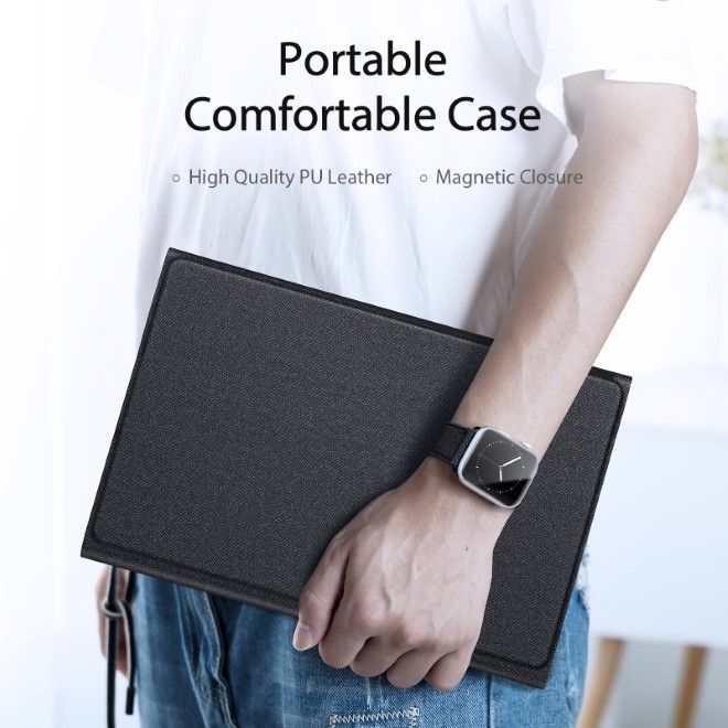 Dux Ducis - Samsung Galaxy Tab S10+ / S9+ / S9 FE+ Tastatur Hülle - Keyboard Case - TK Series - schwarz