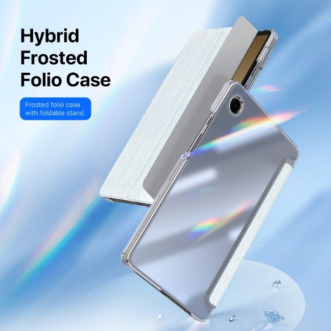 Dux Ducis - Samsung Galaxy Tab A9 Hülle - Leder Bookcover - Unid Series - blau