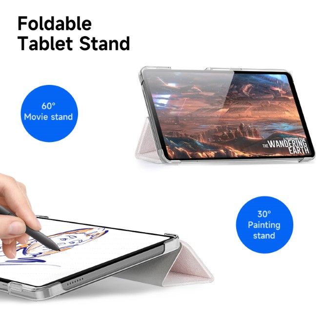 Dux Ducis - Samsung Galaxy Tab A9 Hülle - Leder Bookcover - Unid Series - pink