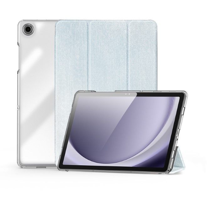 Dux Ducis - Samsung Galaxy Tab A9+ Hülle - Leder Bookcover - Unid Series - blau