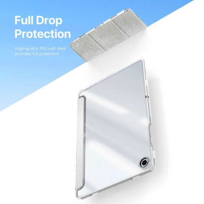 Dux Ducis - Samsung Galaxy Tab A9+ Hülle - Leder Bookcover - Unid Series - grün