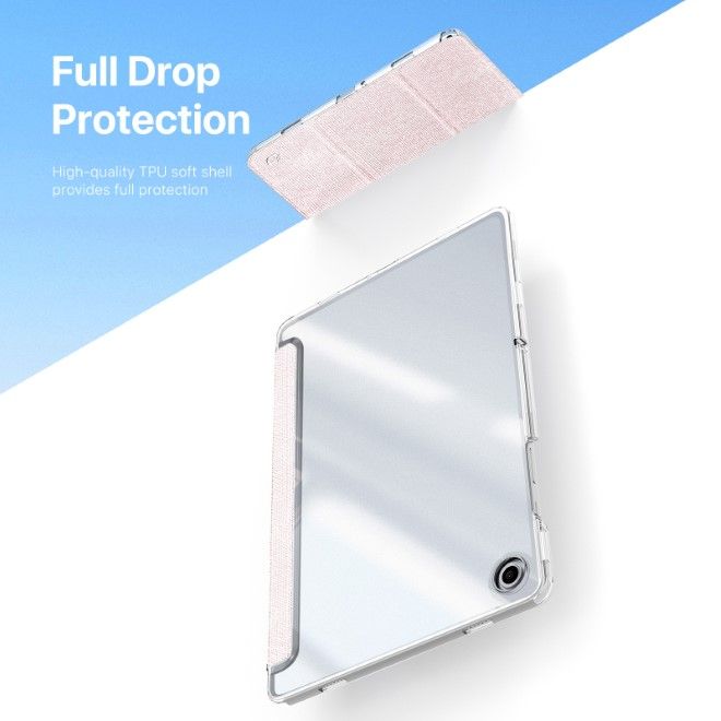 Dux Ducis - Samsung Galaxy Tab A9+ Hülle - Leder Bookcover - Unid Series - pink