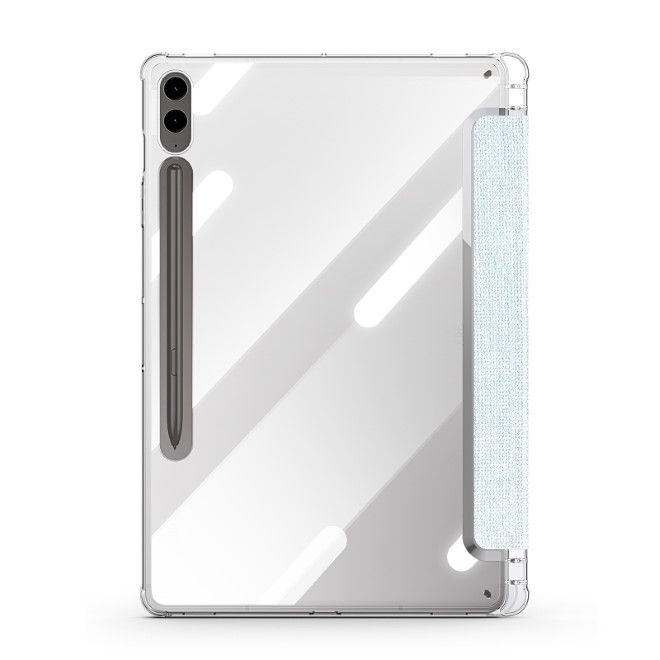 Dux Ducis - Samsung Galaxy Tab S10+ / S9+ / S9 FE+ Hülle - Leder Bookcover - Unid Series - blau