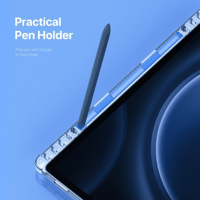 Dux Ducis - Samsung Galaxy Tab S10+ / S9+ / S9 FE+ Hülle - Leder Bookcover - Unid Series - purpur