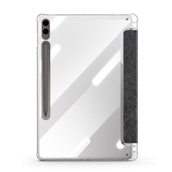 Dux Ducis - Samsung Galaxy Tab S10+ / S9+ / S9 FE+ Hülle - Leder Bookcover - Unid Series - schwarz